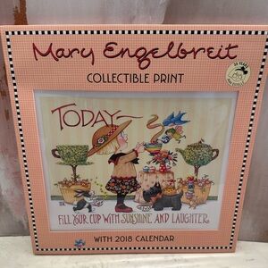 Mary Engelbreit 35 Years Of Ann Estelle Collectible Print 2018 Calendar Set New